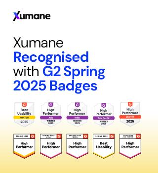 Xumane Recognised with G2 Spring 2025 Badges